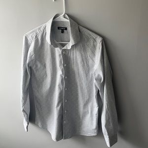 Men’s small express button down